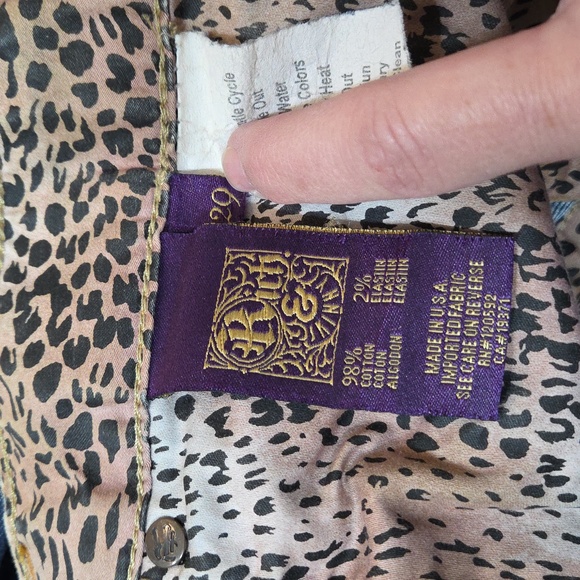 RICH & SKINNY BUTTON FLY DISTRESSED RIPPED JEANS RHINESTONE EMBELLESHMENTS 29 - Picture 6 of 11